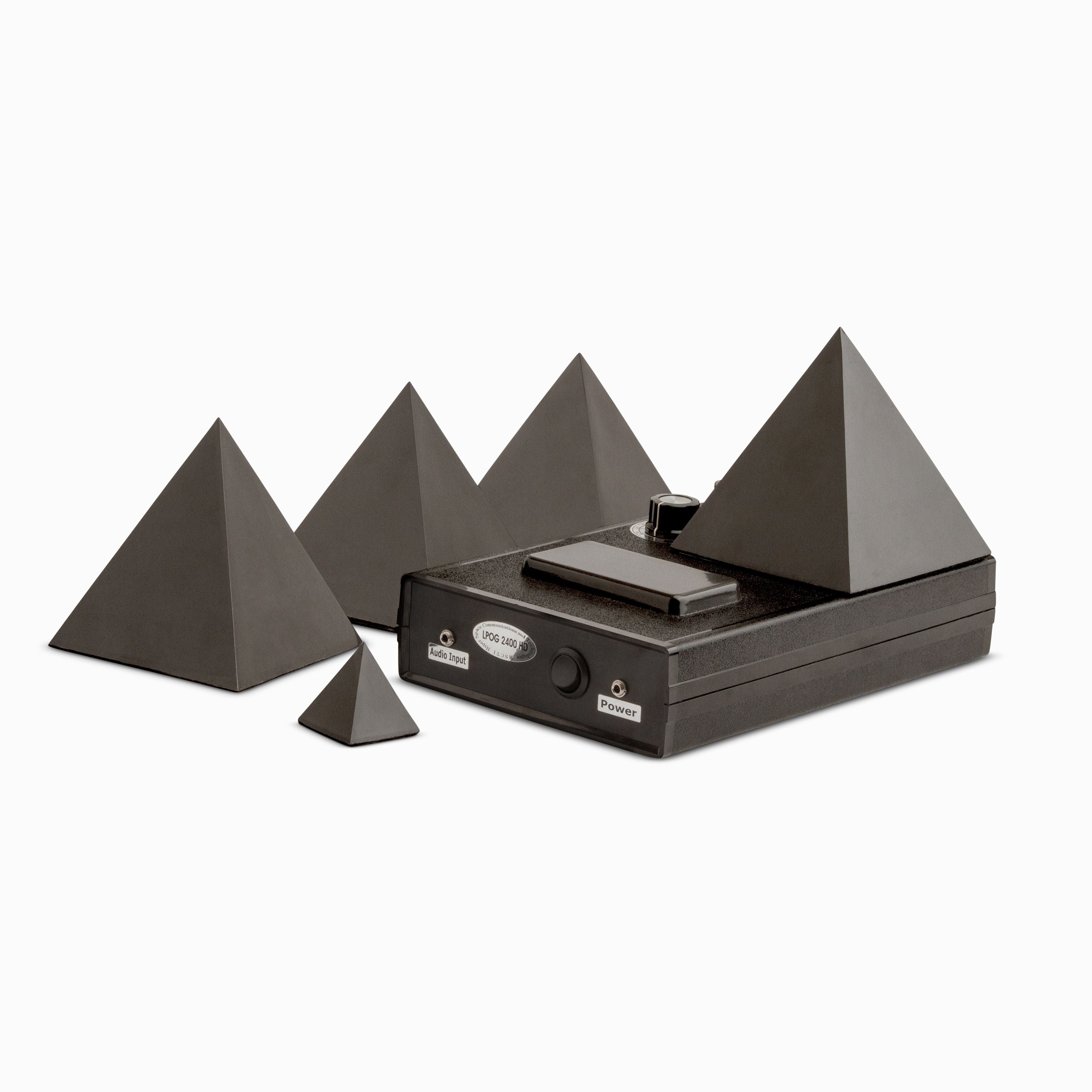 4 Large + 1 Small - Orgonite® Pyramid Set – Orgone Generator